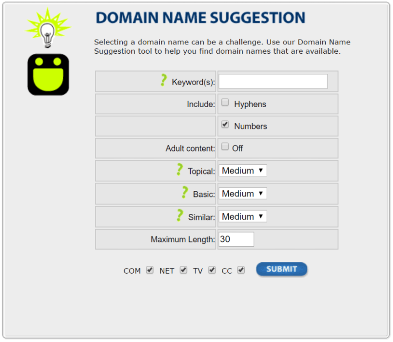 14 DomainItu2019s Domain Name Suggestion
