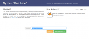 1tyme 2 securiser envoi informations sensibles