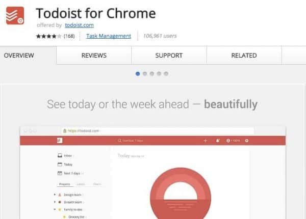 4 Todoist for Chrome