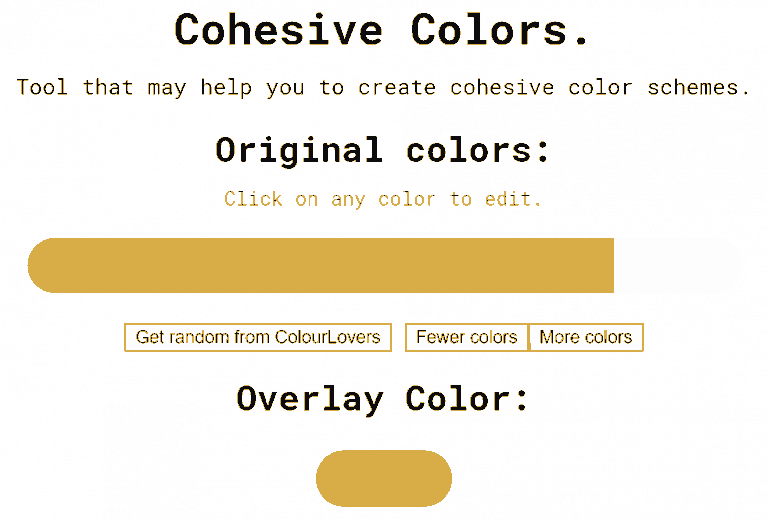 Cohesive Colors