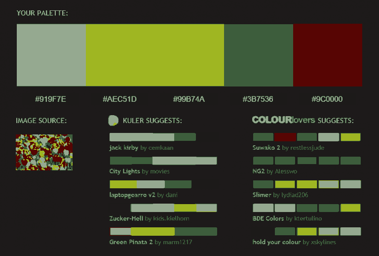 19 colour palette generators to simplify web design