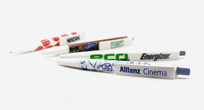 Stylo recycled white 1
