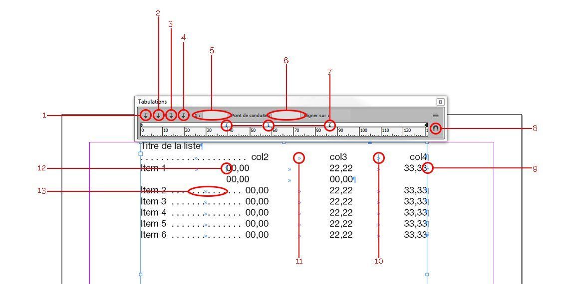 Tutorial: how to simplify alignment in your files using InDesign tabs?