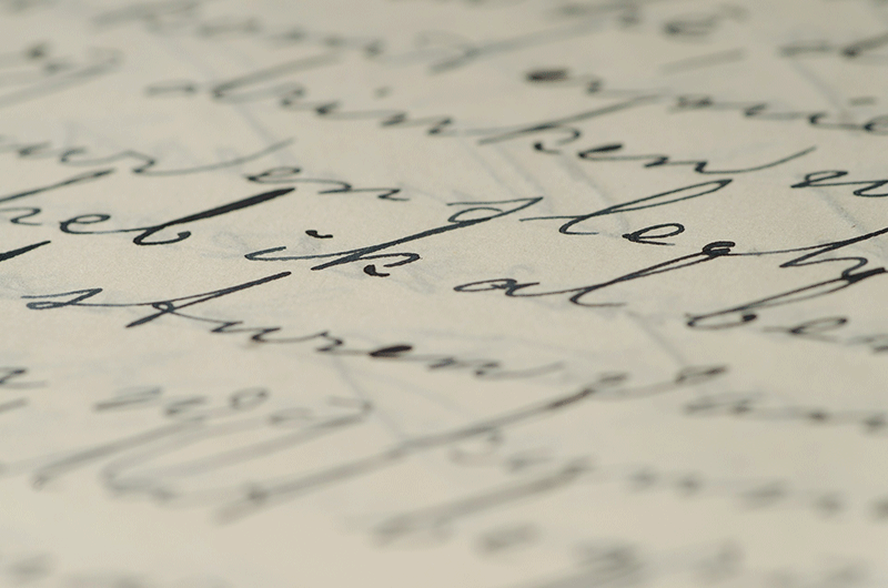 Application erreur police ecriture