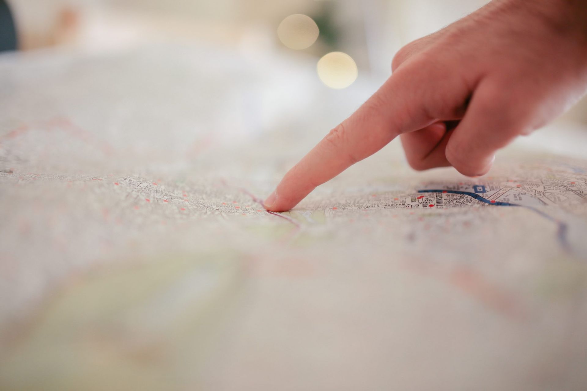 Depth of field direction finger 34753