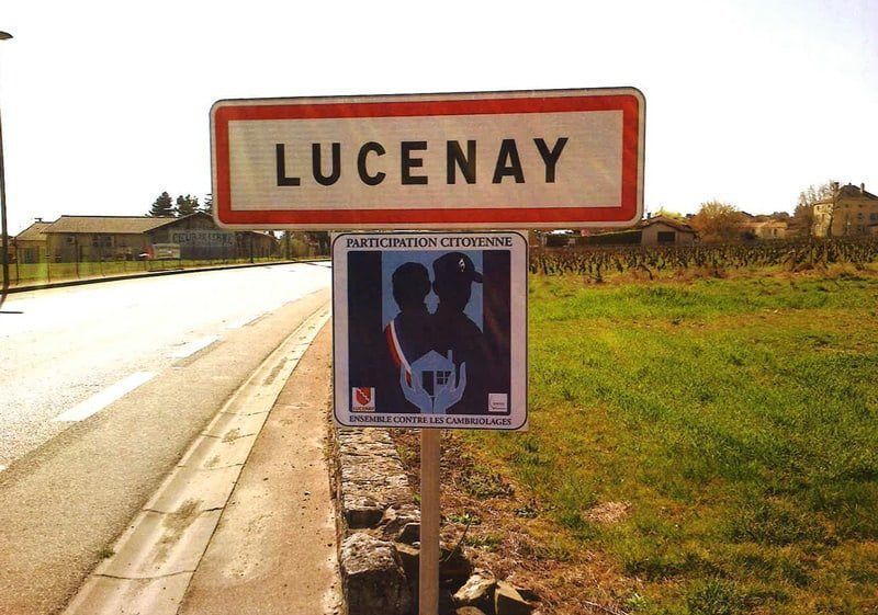 Impression panneau participation citoyenne mairie lucenay rhone