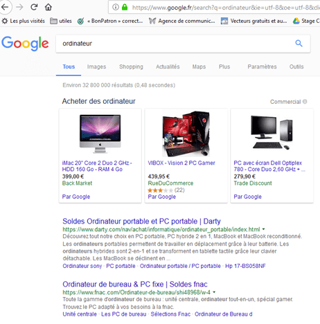 Mot cle de longue traine methode 1 image 1 google