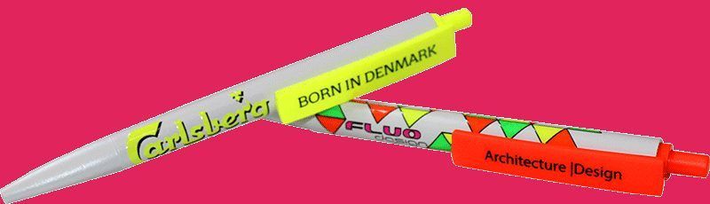 Objet pub stylo light