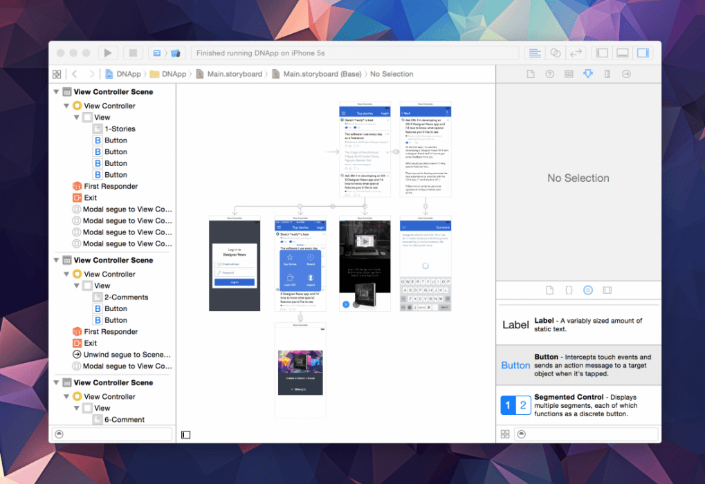 Swift application prototype